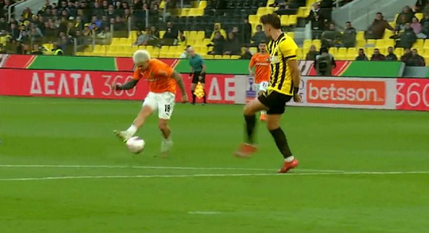 Δοκάρι με το… καλημέρα για τον ΟΦΗ, από το φαλτσαριστό σουτ του Νους