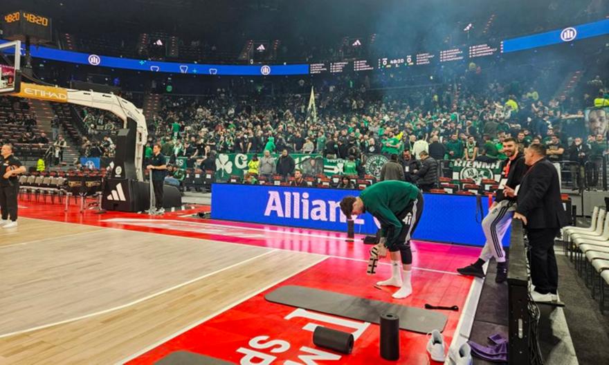 Έγινε... Telekom Center Athens το SAP Garden: 3.000 φίλοι του Παναθηναϊκού δίπλα στην ομάδα στο Μόναχο!