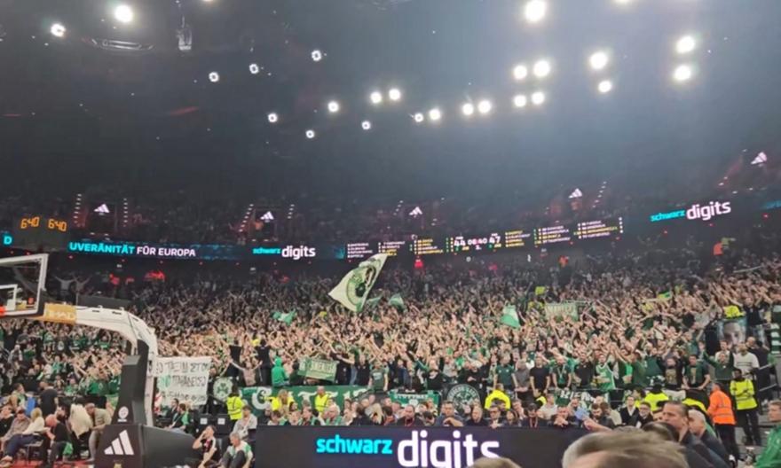 «Το πράσινο τείχος που ταρακουνά την αρένα»: Το εκπληκτικό βίντεο του Παναθηναϊκού από τους οπαδούς στο Μόναχο!