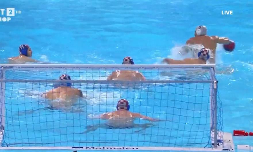 Το γκολ του Ευρωπαϊκού: Ασύλληπτο γυριστό σουτ του Αργυρόπουλου ενώ η Εθνική έπαιζε με αποβολή χωρίς αντικατάσταση!