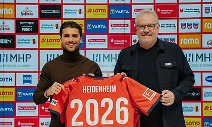 Ανακοίνωσε τον Λεωνίδα Στεργίου η Χάιντενχαϊμ