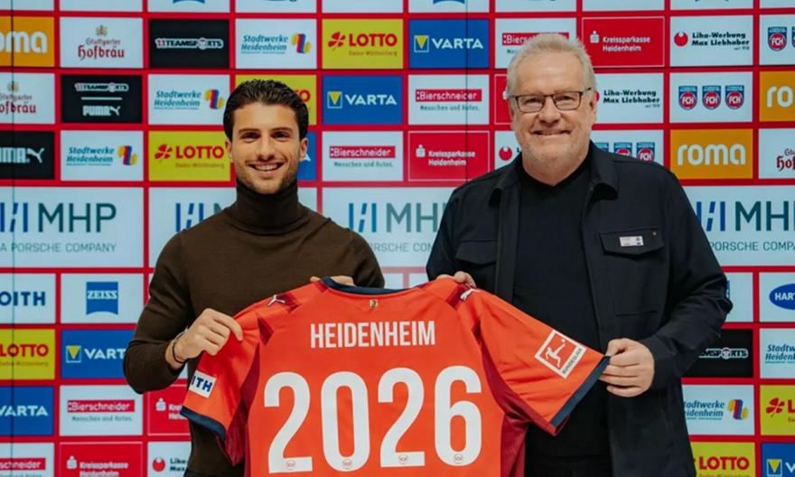 Ανακοίνωσε τον Λεωνίδα Στεργίου η Χάιντενχαϊμ