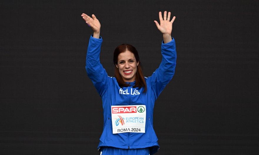 Επιστρέφει στους αγώνες η Κατερίνα Στεφανίδη μετά τη γέννηση του γιου της!