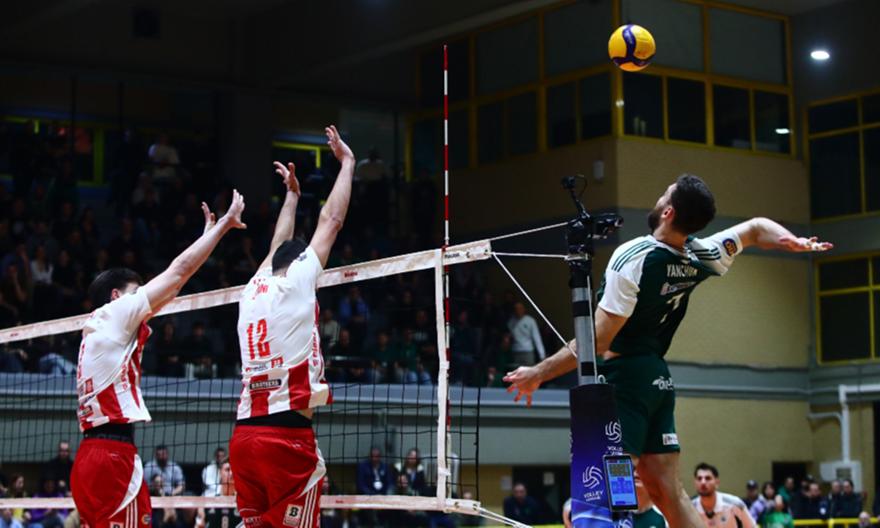 Το ντέρμπι της 11ης αγωνιστικής στη Volley League: Παναθηναϊκός-Ολυμπιακός 2-0