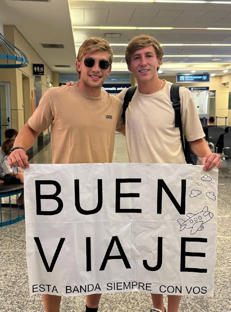 Παναθηναϊκός:  H φωτογραφία από το αεροδρόμιο και το «αντίο» του αδερφού του, Τιάγκο