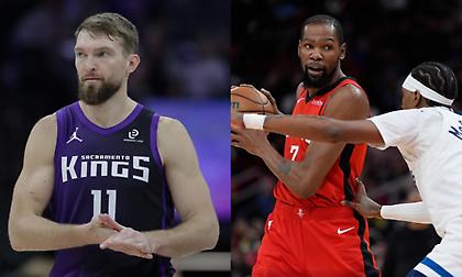 Επιστροφή Σαμπόνις και σερί Κινγκς, «καυτός» Ντουράντ λύγισε τους Τίμπεργουλβς