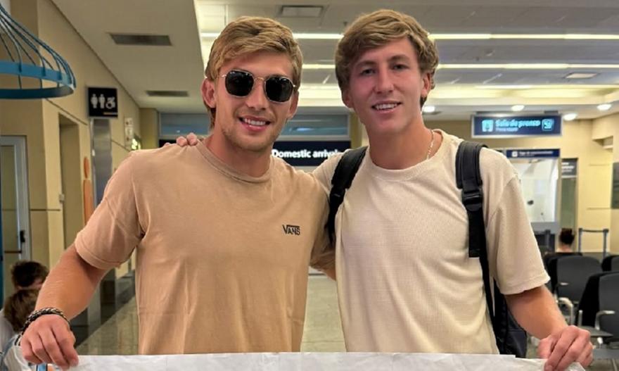 Έτοιμος για αναχώρηση ο Αντίνο: H φωτογραφία από το αεροδρόμιο και το «αντίο» του αδερφού του, Τιάγκο!