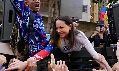 «Είμαι ζωντανή»: Βίντεο με την απόδραση της Ματσάδο από τη Βενεζουέλα