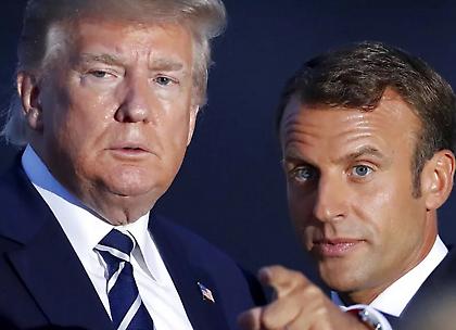 Ο Μακρόν θα ζητήσει οικονομικά αντίποινα της ΕΕ μετά τις απειλές του Τραμπ
