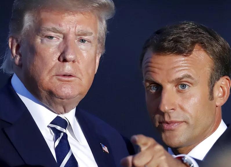 Ο Μακρόν θα ζητήσει οικονομικά αντίποινα της ΕΕ μετά τις απειλές του Τραμπ