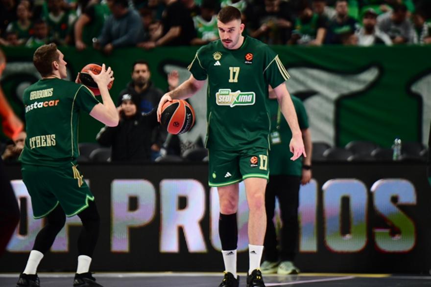 Παναθηναϊκός AKTOR: Εκτός έμεινε ο Ρογκαβόπουλος για το παιχνίδι με τον ΠΑΟΚ