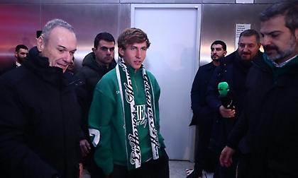 Αντίνο: «Μεγάλος σύλλογος ο Παναθηναϊκός, πολύ χαρούμενος που είμαι εδώ»