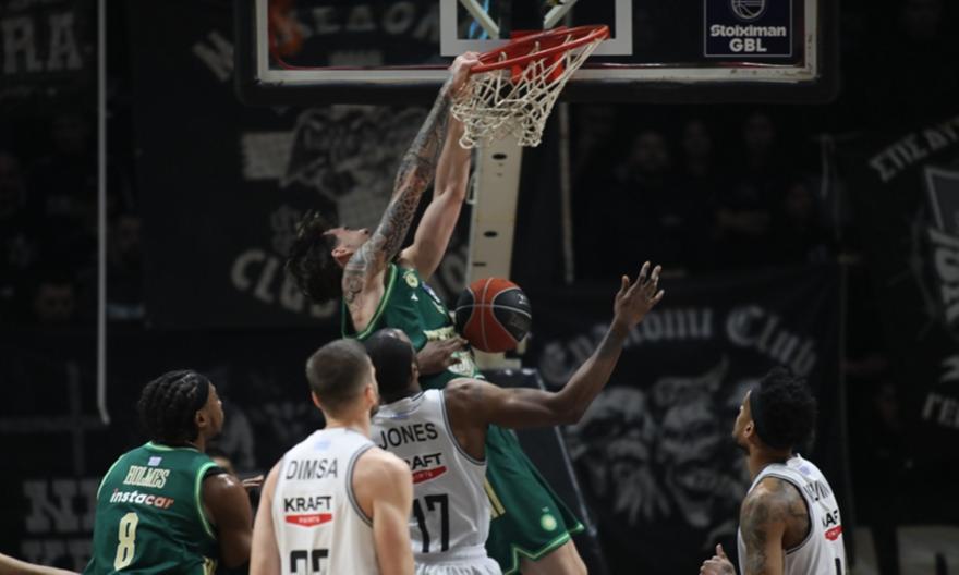 Άντεξε στην αντεπίθεση του ΠΑΟΚ ο Παναθηναϊκός και έφυγε αλώβητος από το Παλατάκι