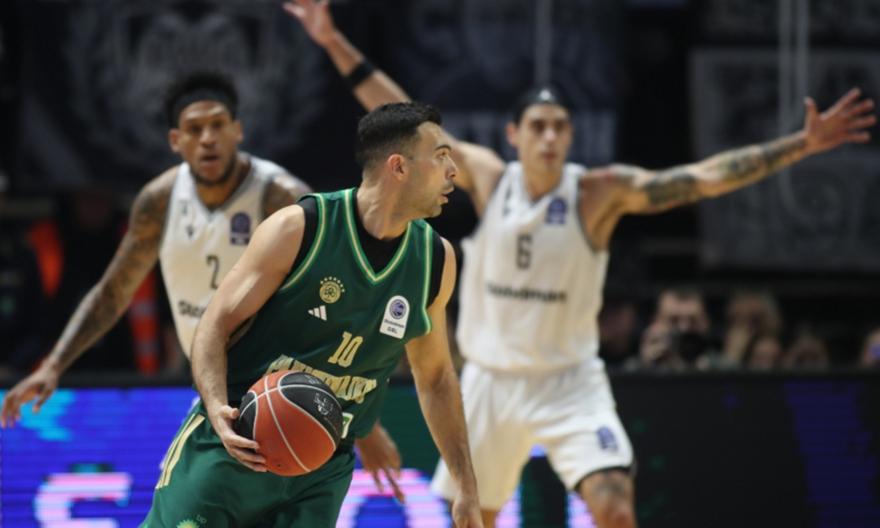 Βαθμολογία Stoiximan GBL: Πέρασε δύσκολα από το Παλατάκι και παρέμεινε στο κατόπι της κορυφής ο Παναθηναϊκός