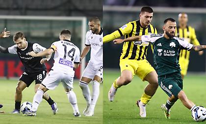 Ντέρμπι κορυφής στην OPAP Arena και κρίσιμη μάχη στην Τούμπα