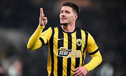 Δεν γίνονται αυτά: Και τέταρτο γκολ ο Γιόβιτς κόντρα στον Παναθηναϊκό, 4-0 η ΑΕΚ!