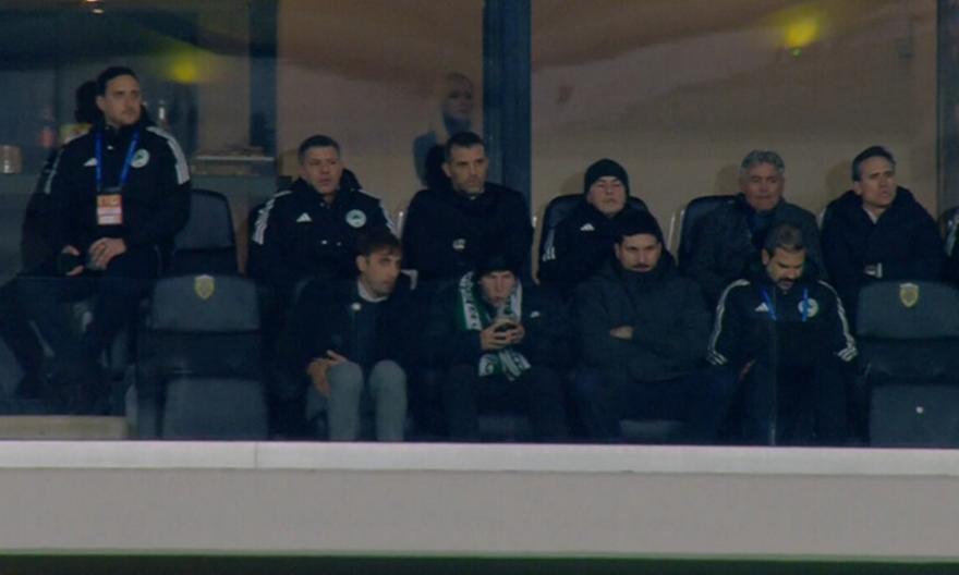 Στην OPAP Arena για το ντέρμπι ο Αντίνο μαζί με Αλαφούζο και άλλα στελέχη της διοίκησης του Παναθηναϊκού