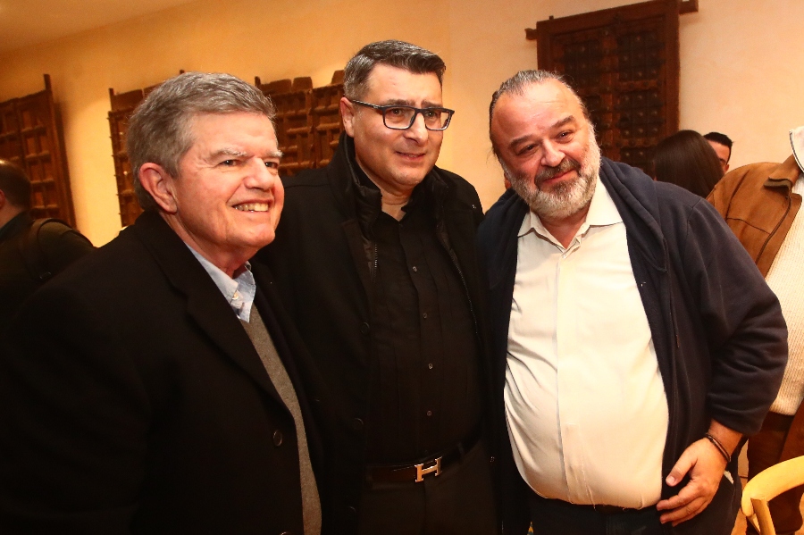 Μάριος Ηλιόπουλος: Παρέστη στην κοπή της πίτας της ΕΠΣ Ανατολικής Αττικής