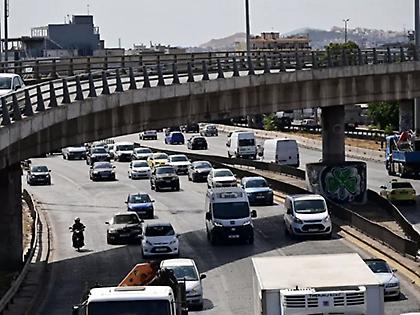 Κυκλοφοριακές ρυθμίσεις στον Κηφισό για τρεις ημέρες - Ποιες λωρίδες κλείνουν