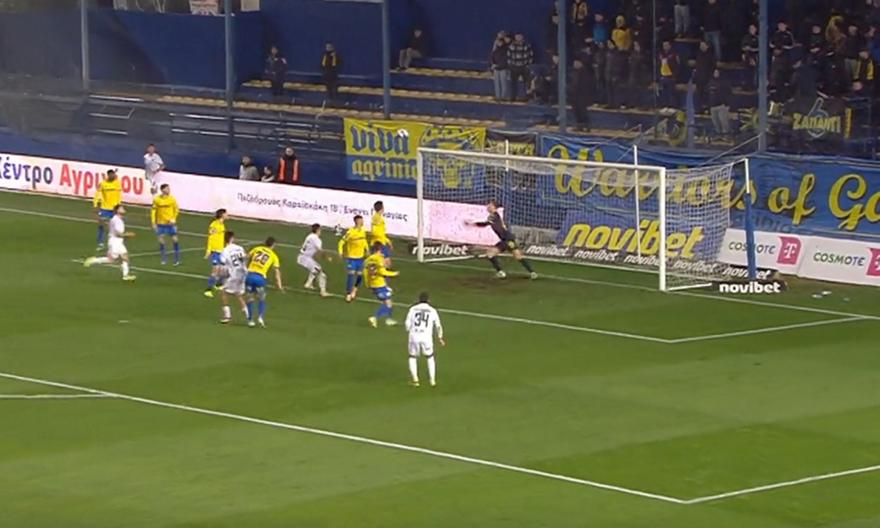 Επιβλητικός Λεβαδειακός, πέτυχε και τρίτο γκολ πριν το ημίχρονο!