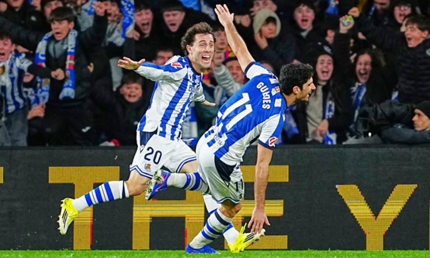 Ματς για γερά νεύρα στο Ανοέτα, μεγάλη νίκη της Σοσιεδάδ επί της Μπαρτσελόνα