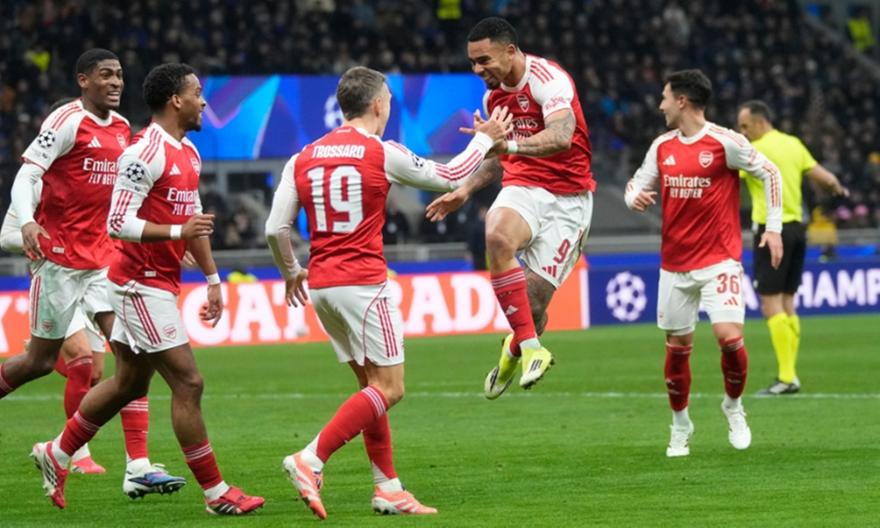 Καθάρισε την Ίντερ και «κλείδωσε» την κορυφή στη League Phase η Άρσεναλ!