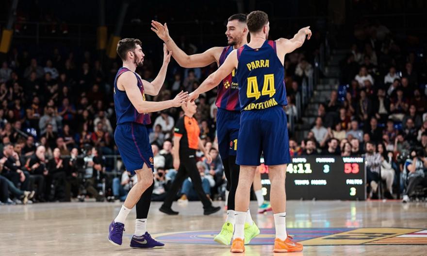 Η Μπαρτσελόνα λύγισε την Dubai BC σε ματς-θρίλερ με «καυτό» Μπριθουέλα!