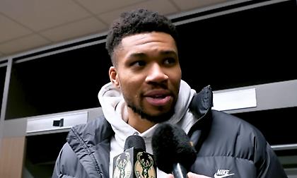 Αινιγματικός ο Αντετοκούνμπο σε ερώτηση για το αν θα τελειώσει τη σεζόν στους Μπακς