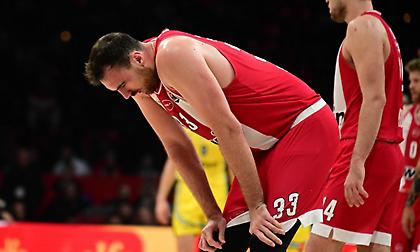 Νοκ άουτ για τη μάχη του Ολυμπιακού με την Εφές ο Μιλουτίνοφ!