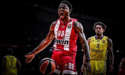 Τα highlights από τη νίκη του Ολυμπιακού επί της Μακάμπι Τελ Αβίβ