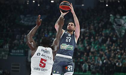 Τα highlights από την κυριαρχική εμφάνιση και άνετη νίκη του Παναθηναϊκού επί της Μπασκόνια