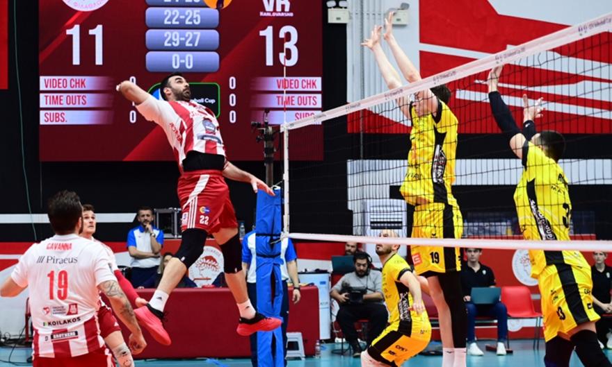 Δυσκόλεψε την υπόθεση πρόκριση ο Ολυμπιακός