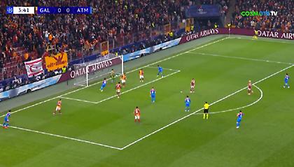 Πάγωσε με τη… σέντρα τη Γαλατά η Ατλέτικο Μαδρίτης