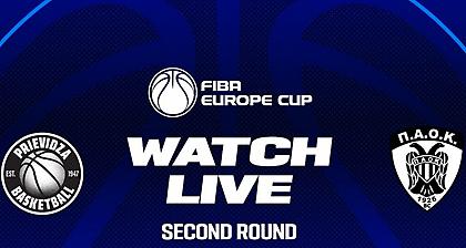 Live Streaming: Πριέβιντζα-ΠΑΟΚ