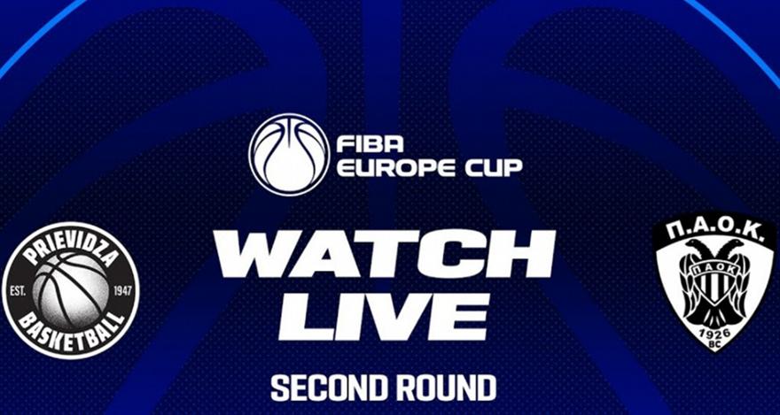 Live Streaming: Πριέβιντζα-ΠΑΟΚ