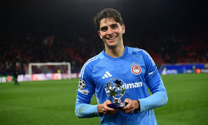 Με Τζολάκη η ενδεκάδα της αγωνιστικής στο Champions League!