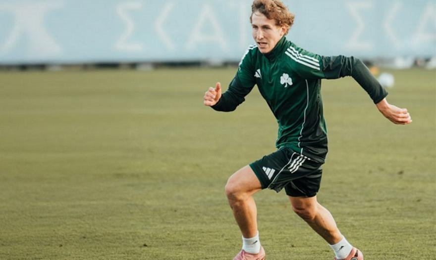 Παναθηναϊκός: Πρώτη προπόνηση για τον Σαντίνο Αντίνο στο «Γ. Καλαφάτης»