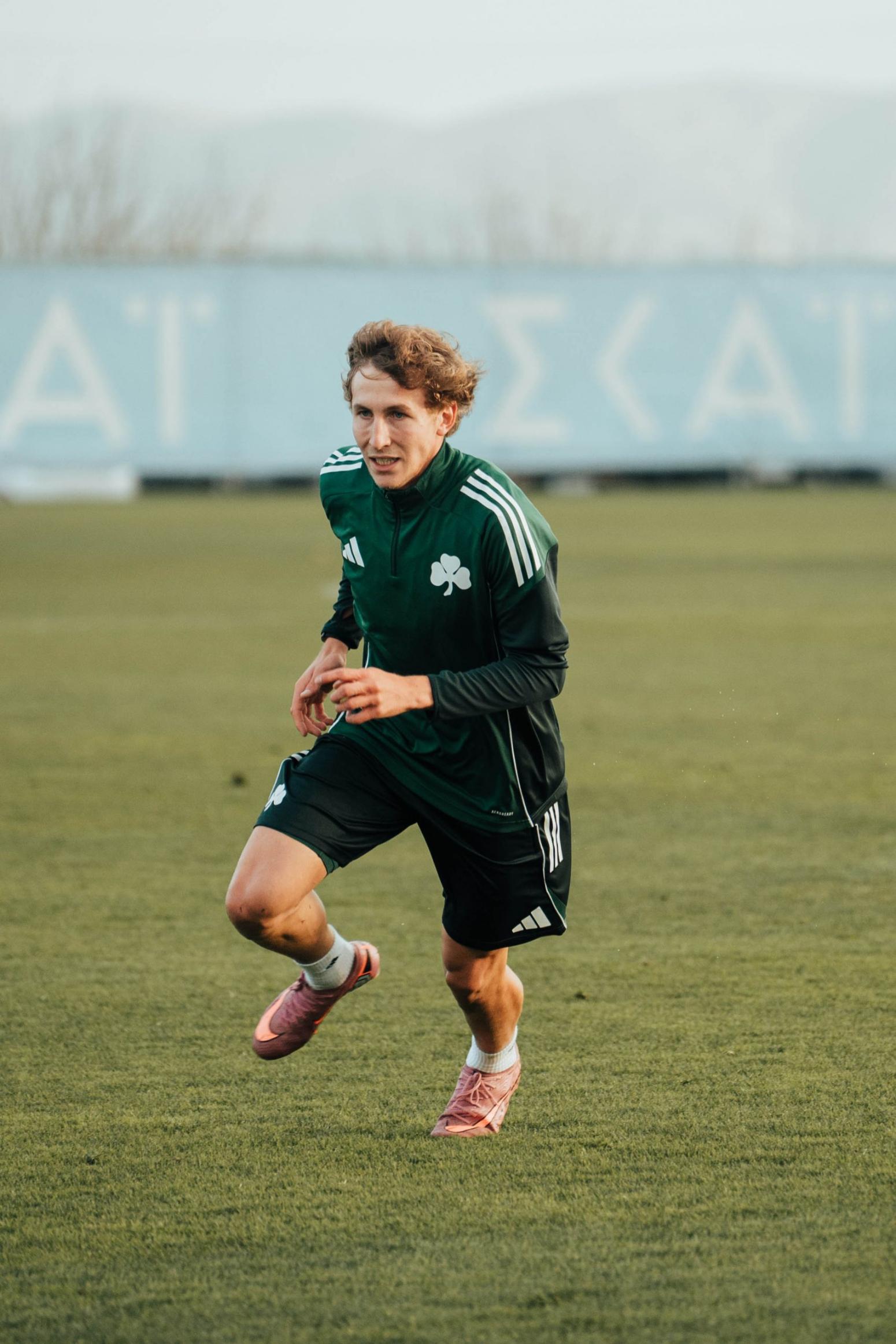 Παναθηναϊκός: Πρώτη προπόνηση για τον Σαντίνο Αντίνο στο «Γ. Καλαφάτης»