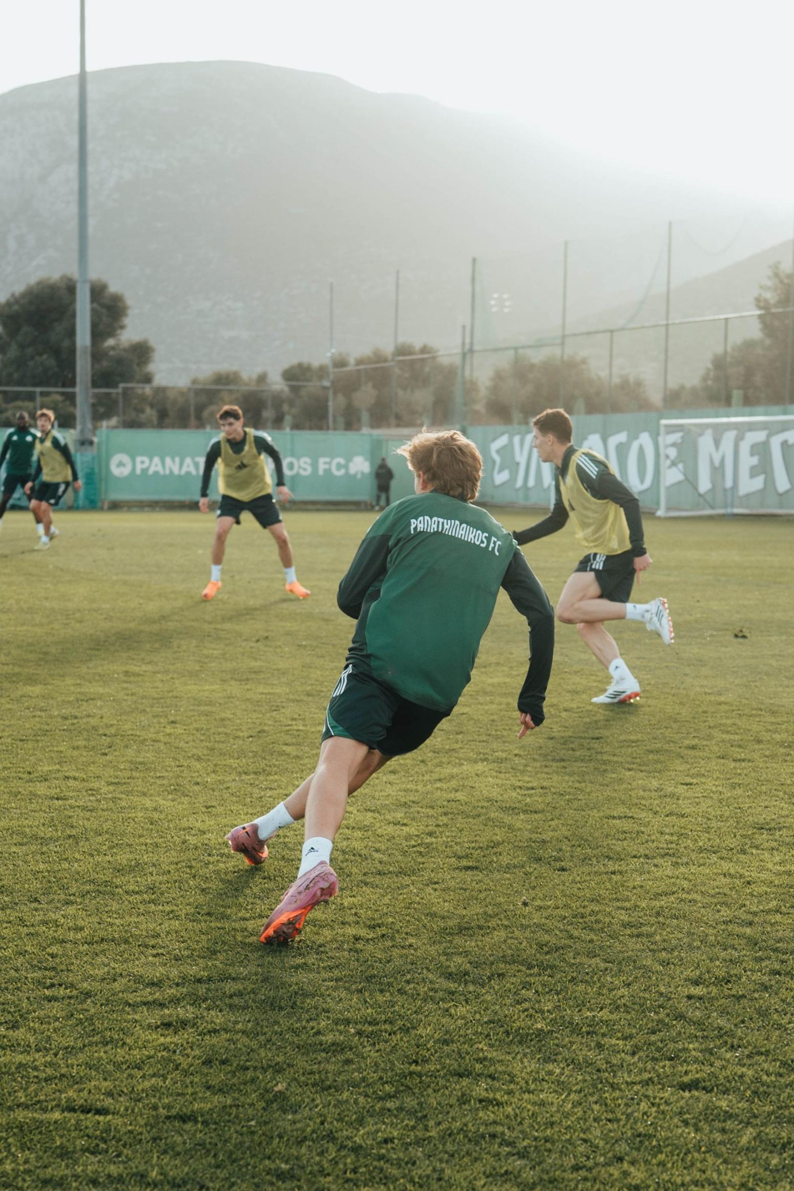 Παναθηναϊκός: Πρώτη προπόνηση για τον Σαντίνο Αντίνο στο «Γ. Καλαφάτης»