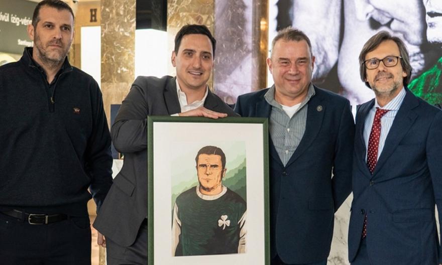 Επίσκεψη της ΠΑΕ Παναθηναϊκός στο Puskas Arena - Ζωντάνεψαν οι «χρυσές» μνήμες της εποχής Πούσκας