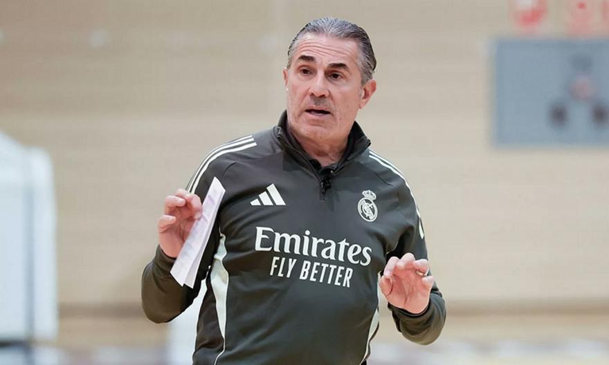 Σκαριόλο: «Έχουμε το έβδομο μεγαλύτερο μπάτζετ στην Ευρωλίγκα» Σκαριόλο: «Έχουμε το έβδομο μεγαλύτερο μπάτζετ στην Ευρωλίγκα»