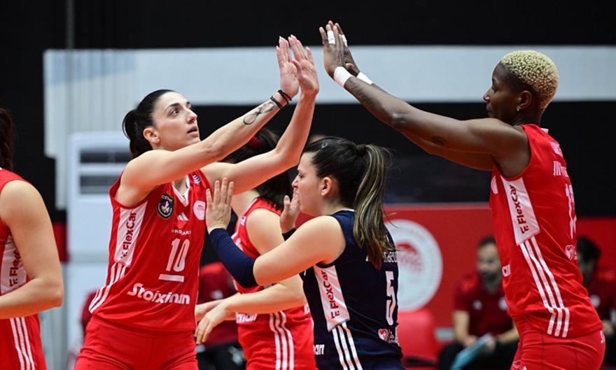 Ξεμπέρδεψε με τον Άρη πριν τον «τελικό» με τη Βέρο Μιλάνο ο Ολυμπιακός!