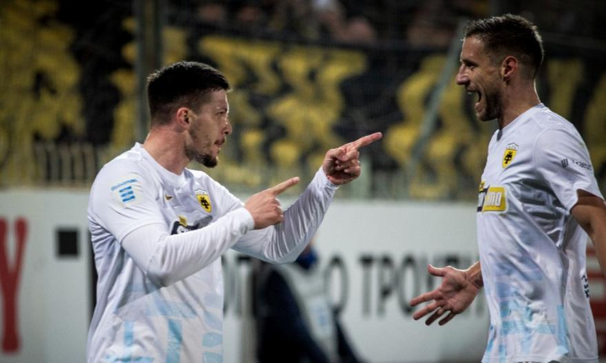 Η γκολάρα του Γιόβιτς και η ηρωική επέμβαση του Στρακόσα: Τα highlights από τη νίκη της ΑΕΚ επί του Asteras AKTOR