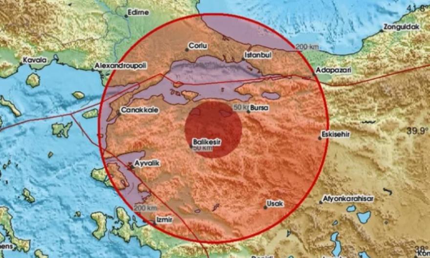 Αισθητή στην Μυτιλήνη σεισμική δόνηση 5,3 Ρίχτερ στην Τουρκία