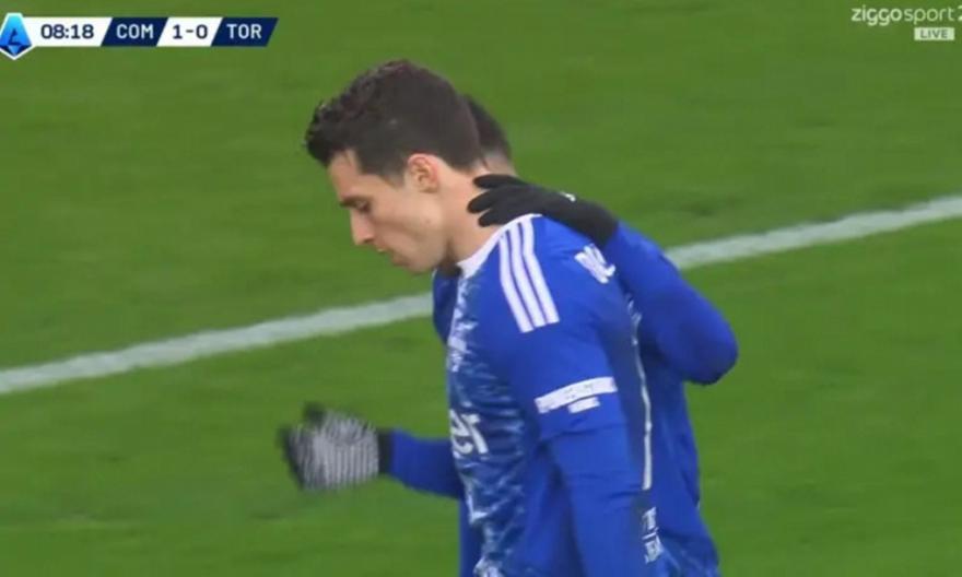 Ασταμάτητος: Σκόραρε ξανά για την Κόμο ο Δουβίκας!