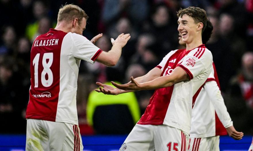 Καθάρισε τη Φόλενταμ πριν τη μεγάλη μάχη με τον Ολυμπιακό ο Άγιαξ