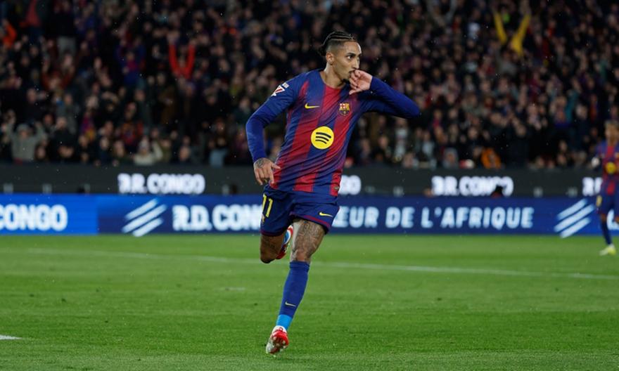 Κυρίαρχη για ένα ημίχρονο η Μπαρτσελόνα και παραμονή στην κορυφή