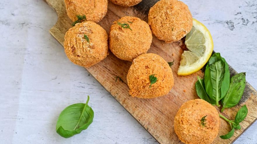 Αραντσίνι μπολονέζ (arancini bolognese)