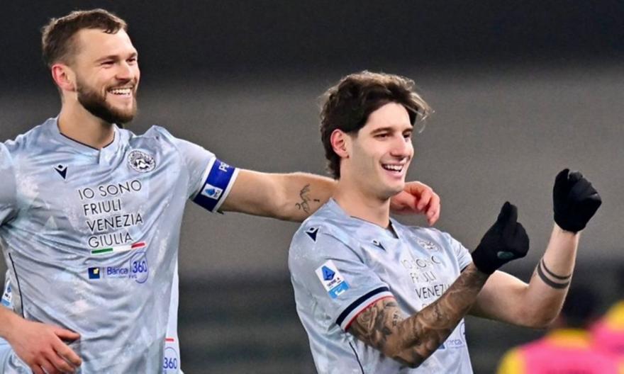 Άλωσε και βύθισε τη Βερόνα η Ουντινέζε