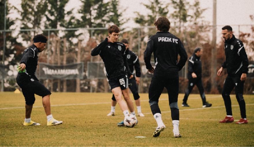 ΠΑΟΚ: Δουλειά στη φυσική κατάσταση με απόντα τον Ιβανούσετς